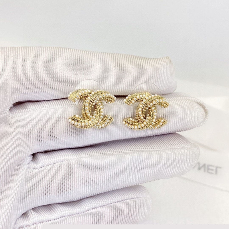 Ch*el earrings